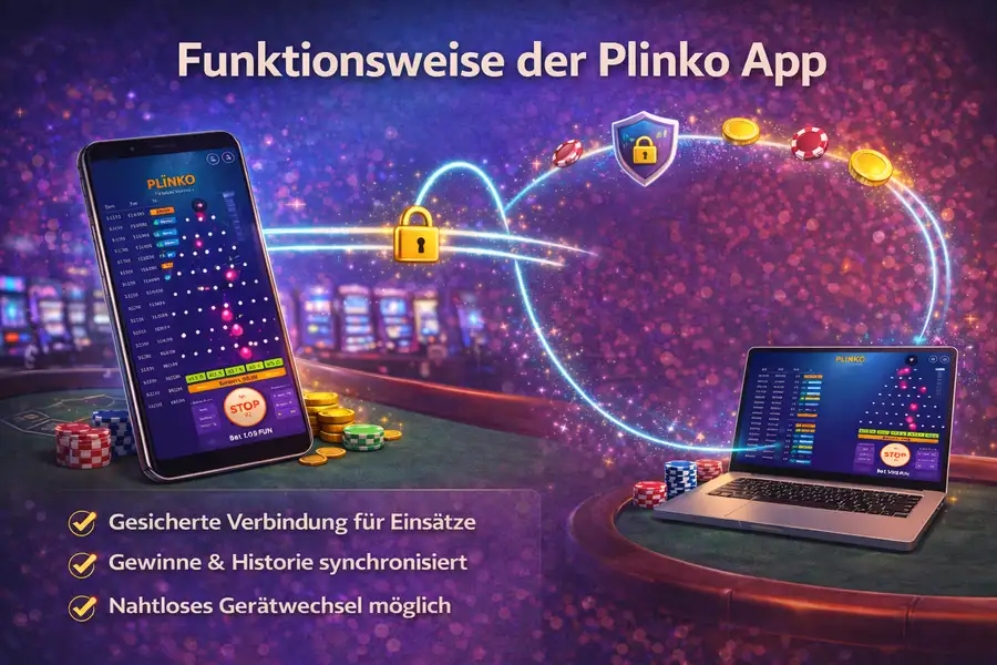 Funktionsweise der Plinko App